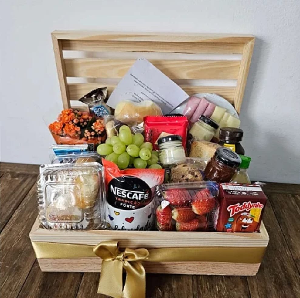 Café da Manhã na Caixa