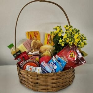 Cesta de Café da Manhã Primeiro Sorriso